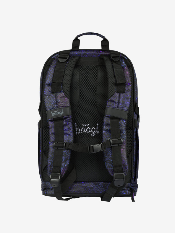 BAAGL  Schwarzer Schulrucksack Baagl Cubic Zen