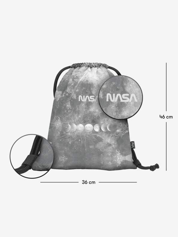 BAAGL  Grau Tasche Baagl NASA Grau