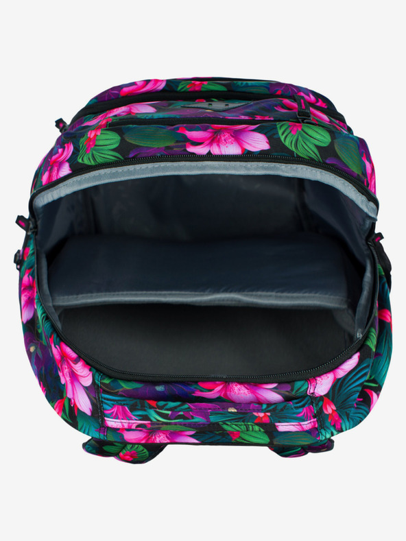 BAAGL  Pink Floral Rucksack Baagl Coolmate Paradise