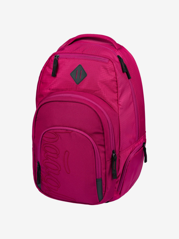 BAAGL  Rot Rucksack Baagl Coolmate Ruby