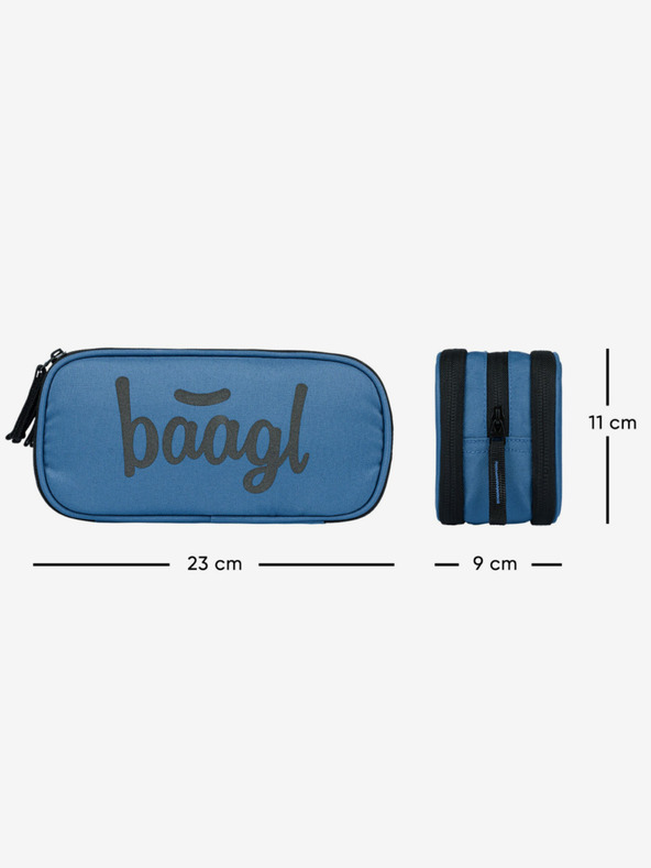 BAAGL  Blau Schüler-Federtasche etue ocean blue Baagl