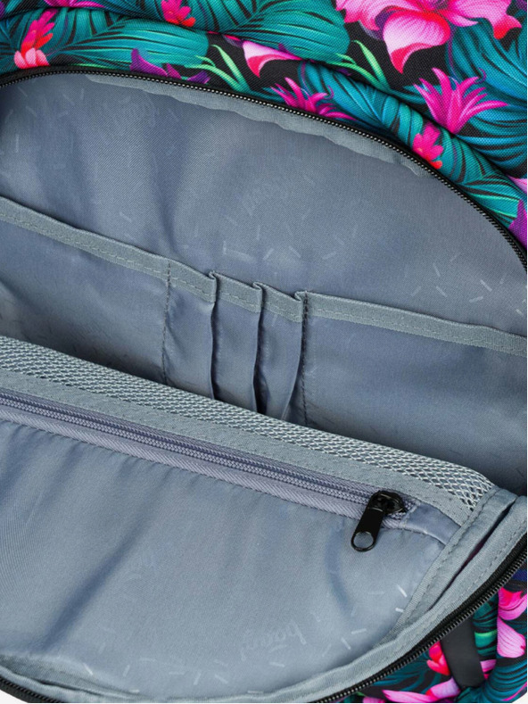 BAAGL  Schulset Blumen - Rucksack, Mäppchen, Tasche Baagl Coolmate Paradise