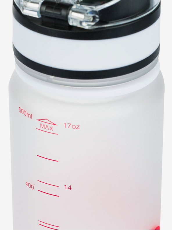BAAGL  Weiße tritan Trinkflasche nasa, 500 ml Baagl