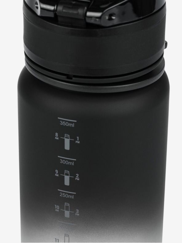 BAAGL  Schwarze tritan Trinkflasche Farbverlauf Wolf, 350 ml Baagl