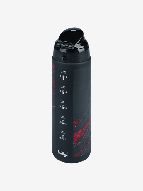 BAAGL  Graue tritan Trinkflasche lava, 700 ml Baagl