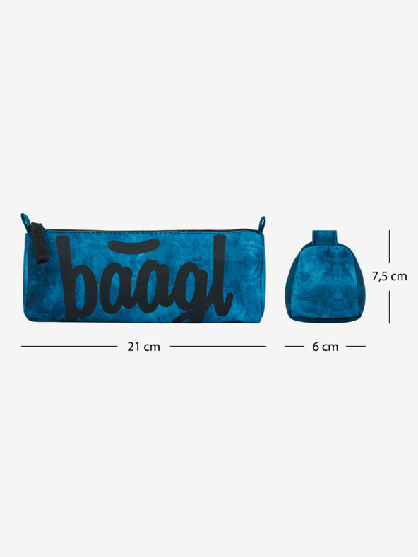 BAAGL  Blaue Schülertasche ocean Baagl