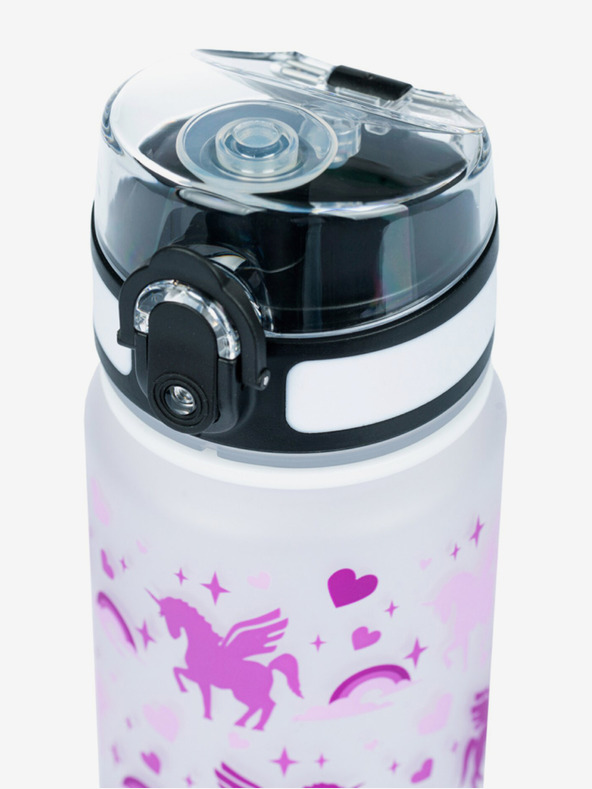 BAAGL  Lila tritan Trinkflasche Einhorn Königreich, 500 ml Baagl