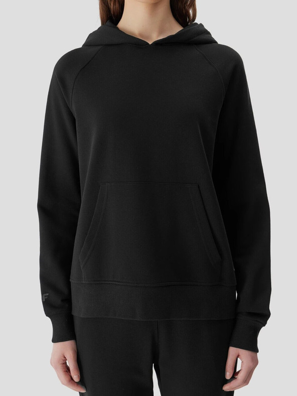 4F Damen-Kapuzensweatshirt ohne Reißverschluss und Kapuze 4F
