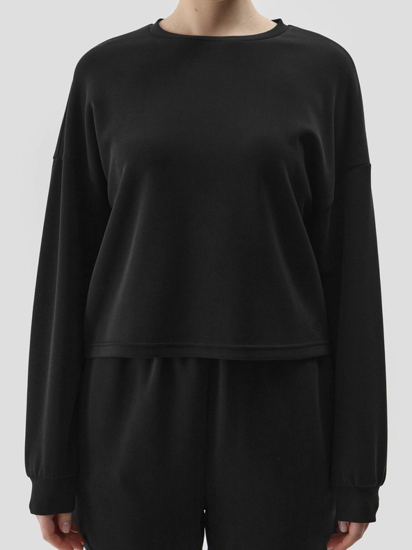 4F Damen-Sweatshirt ohne Reißverschluss mit Modal 4F