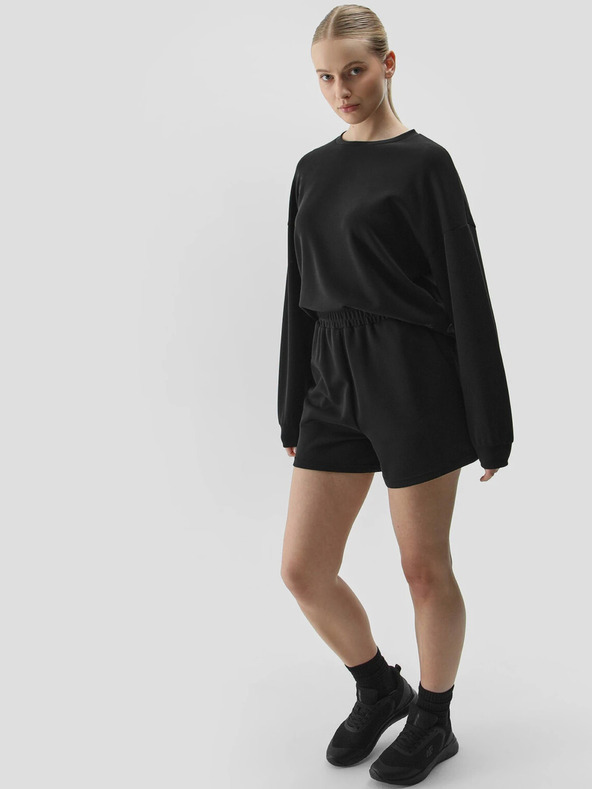 4F Damen-Sweatshirt ohne Reißverschluss mit Modal 4F