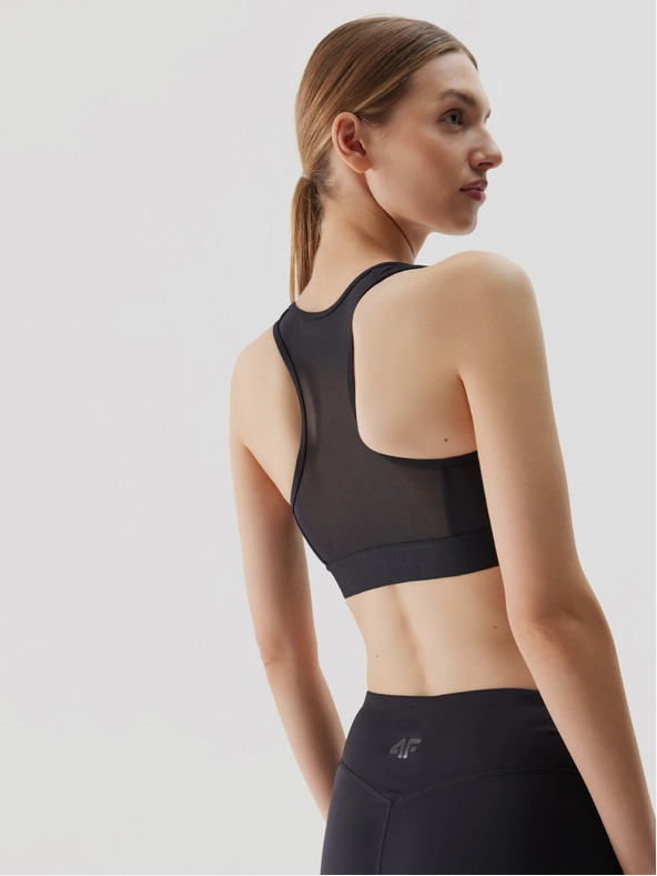 4F Damen Sport-BH mit niedriger Unterstützung aus recycelten Materialien 4F
