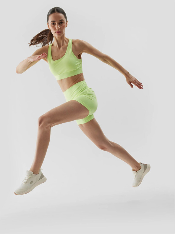 4F Damen Sport-BH mit niedriger Unterstützung aus recycelten Materialien 4F