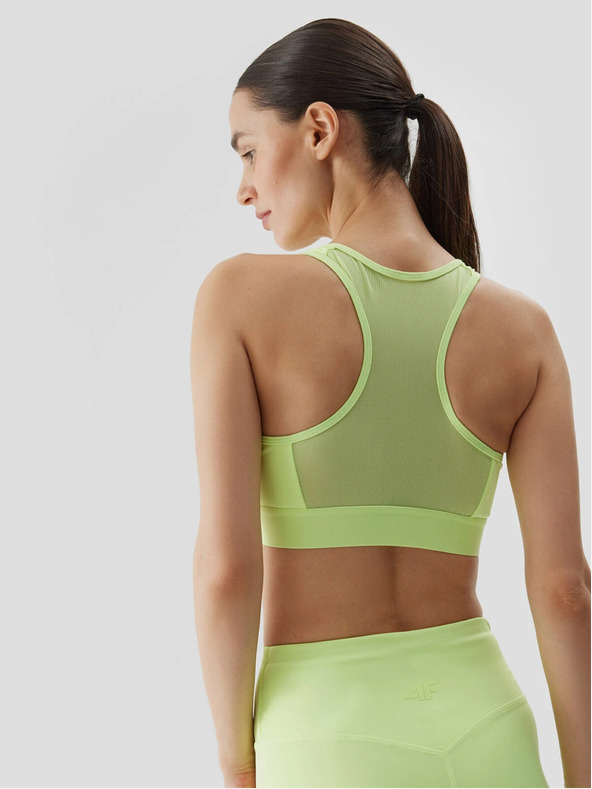 4F Damen Sport-BH mit niedriger Unterstützung aus recycelten Materialien 4F