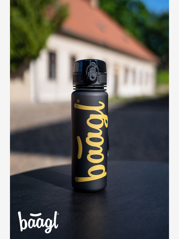 BAAGL  BAAGL Tritan-Trinkflasche Logo Gold, 500 ml BAAGL