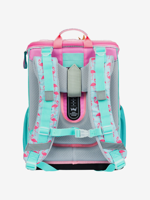 BAAGL  Rosa Zippy Baagl Flamingo Schulranzen