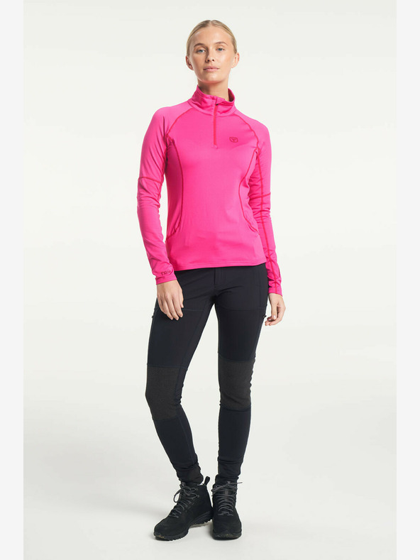 Tenson Damen Tenson Txlite Halfzip Funktions-Sweatshirt W Rosa