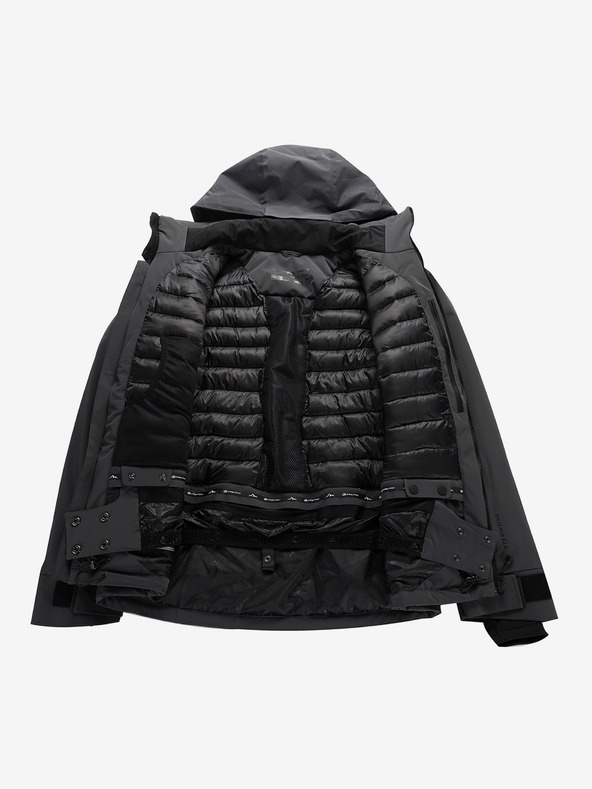 ALPINE PRO Herren Skijacke mit ptx Schneemembran ALPINE PRO REAS dk.true gray