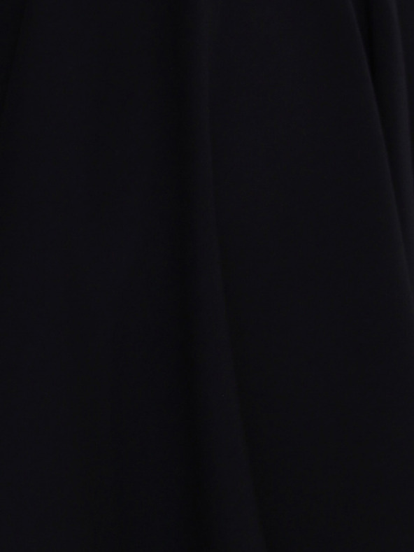 numoco Einzigartiges Kleid mit längerem Rücken - schwarz Numoco