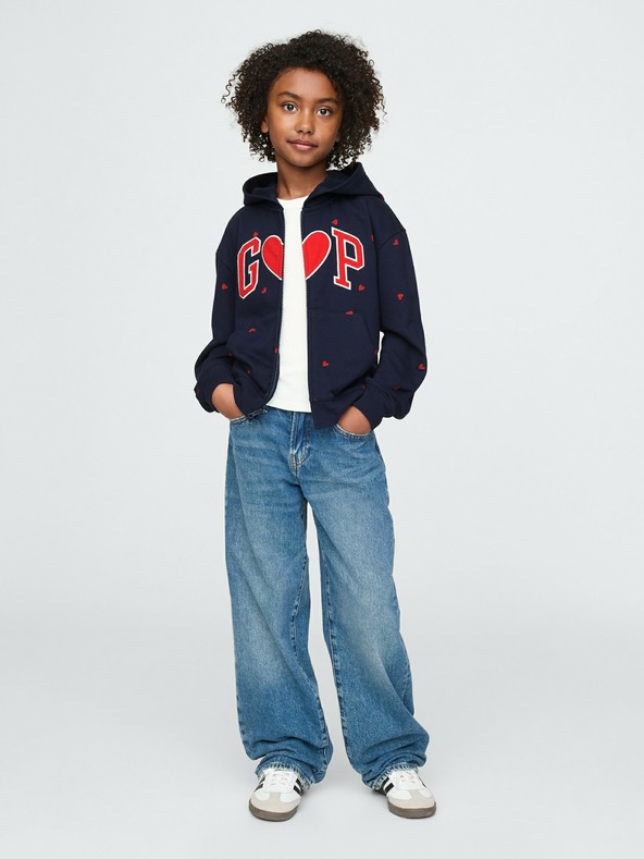 GAP Jungen-Sweatshirt mit Logo und Fleece GAP