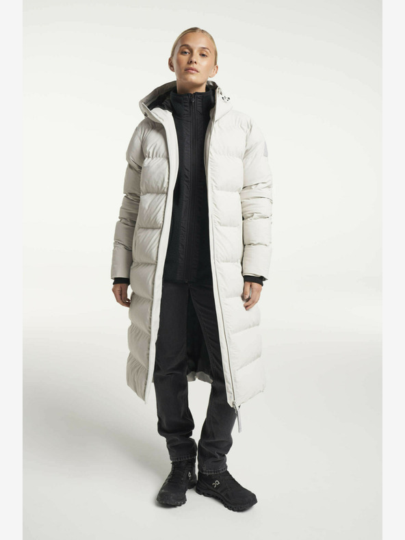 Tenson Damen Winter Lifestyle Mantel Tenson Chimi Mantel W Hellgrau