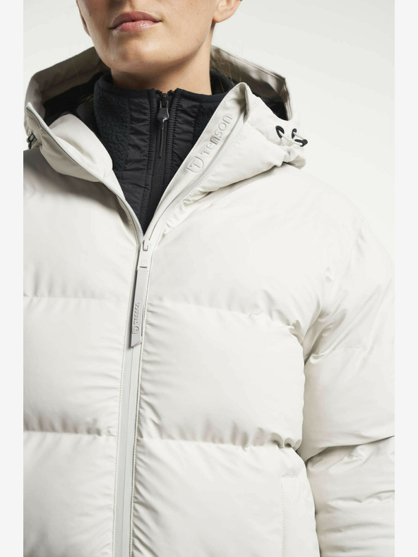 Tenson Damen Winter Lifestyle Mantel Tenson Chimi Mantel W Hellgrau