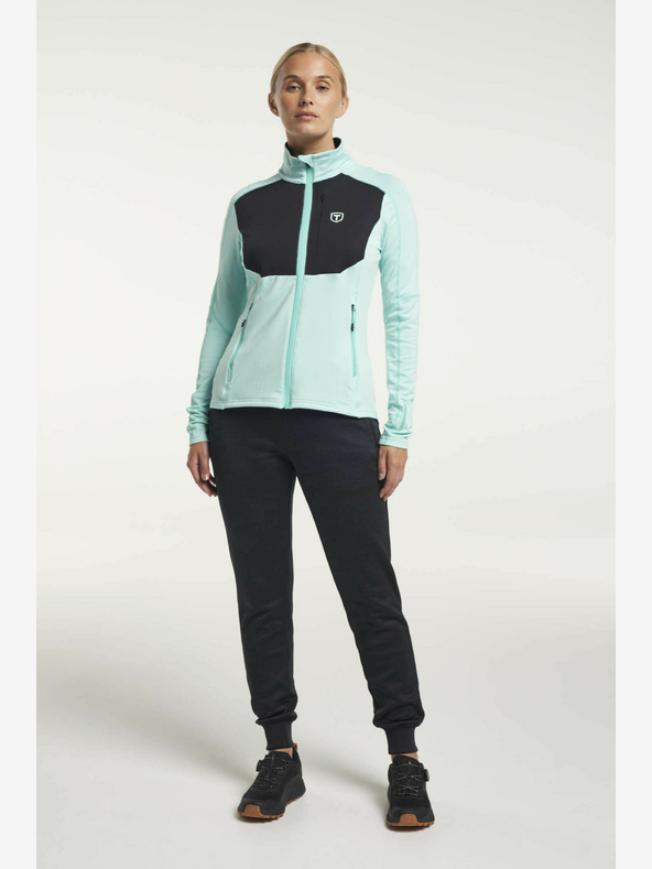 Tenson Damen Tenson Txlite Funktions-Sweatshirt mit durchgehendem Reißverschluss W Helltürkis