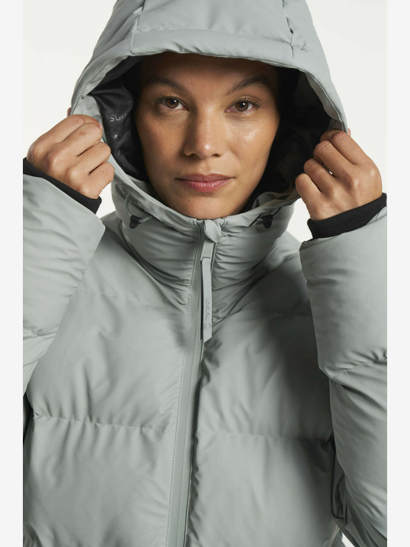 Tenson Damen-Winter-Lifestyle-Mantel Tenson Chimi Coat W Grün