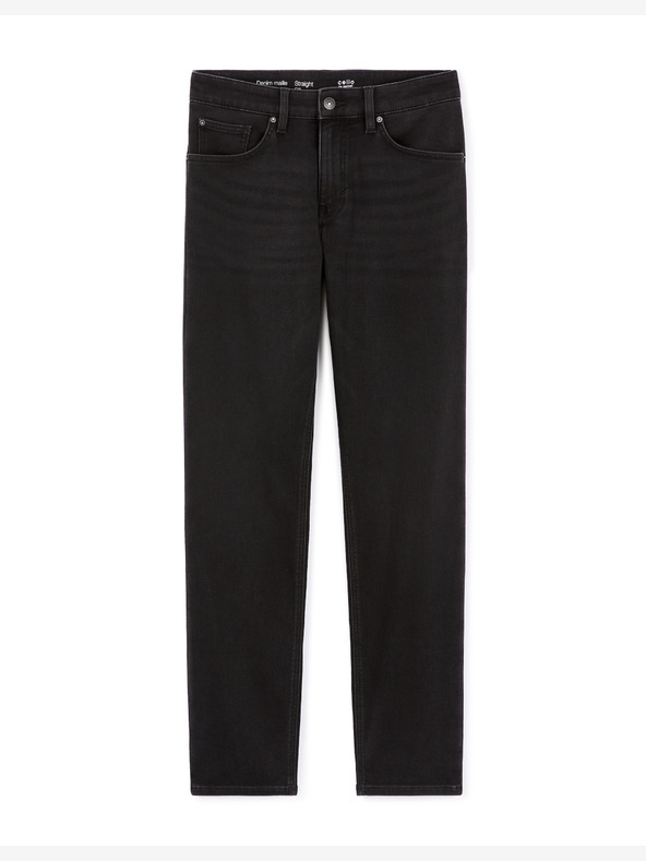 Celio Schwarze Straight-Jeans für Männer Stlmaille