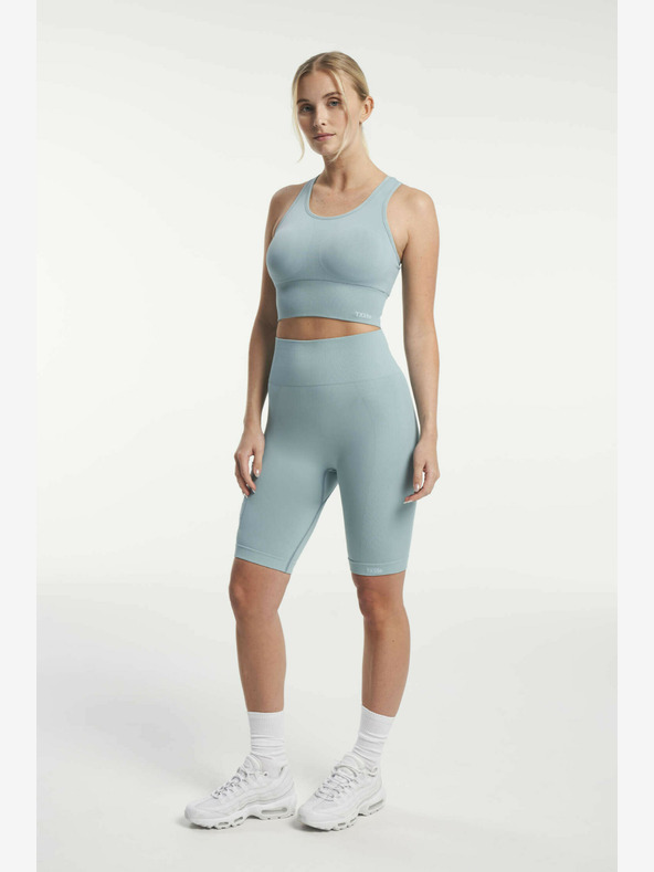 Tenson Damen Nahtlose Funktions-Shorts TENSON Seamless Shorts W hellblau