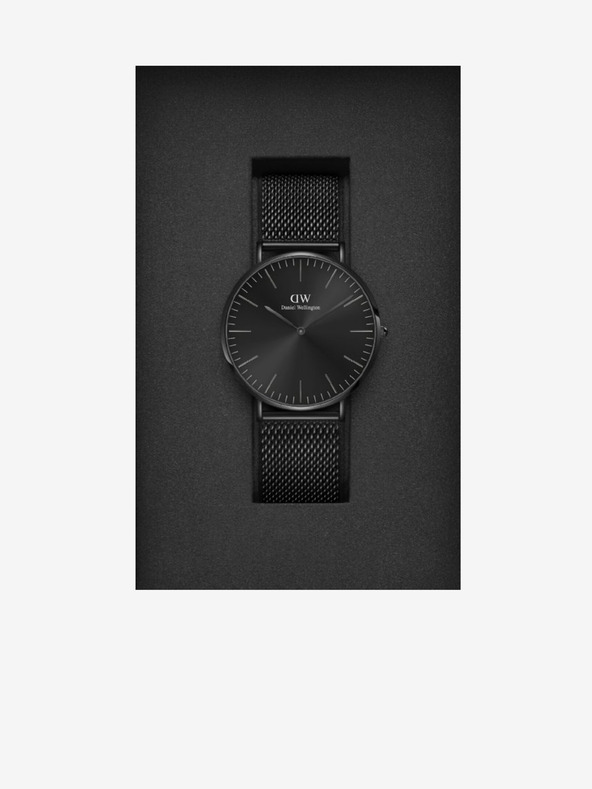 Daniel Wellington Schwarze Herrenuhr Daniel Wellington CLASSIC