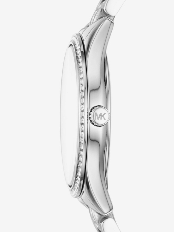 Michael Kors Silberne Michael Kors Lauryn Damenuhr