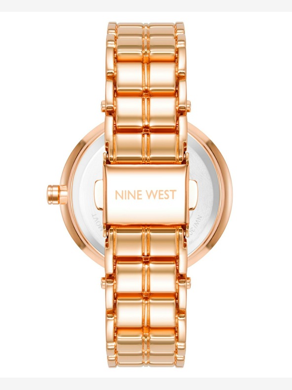 Nine West	 Runde Damenuhr Nine West