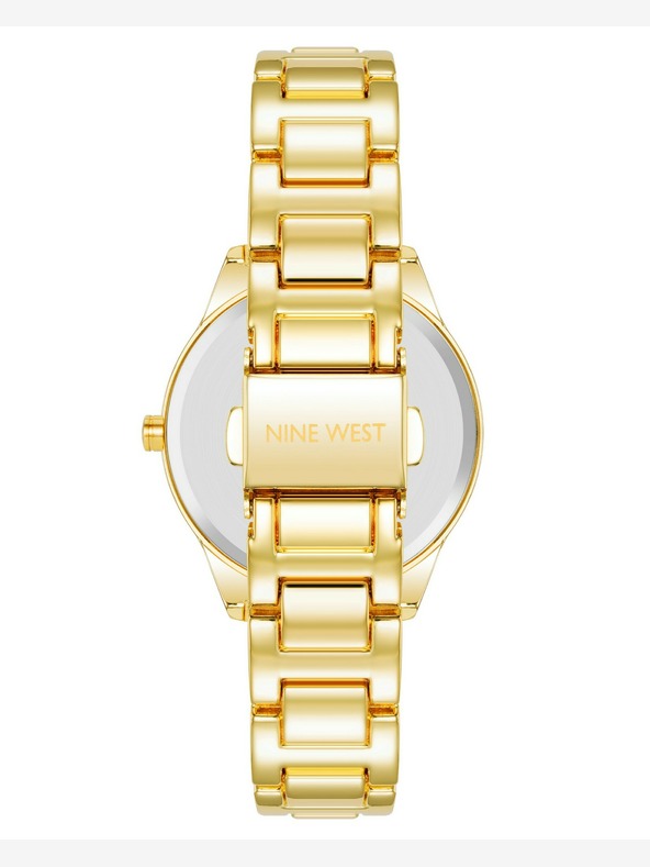 Nine West	 Runde Damenuhr Nine West