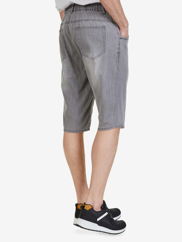 Sam 73 Graue Denim-Shorts für Herren SAM 73 Kash