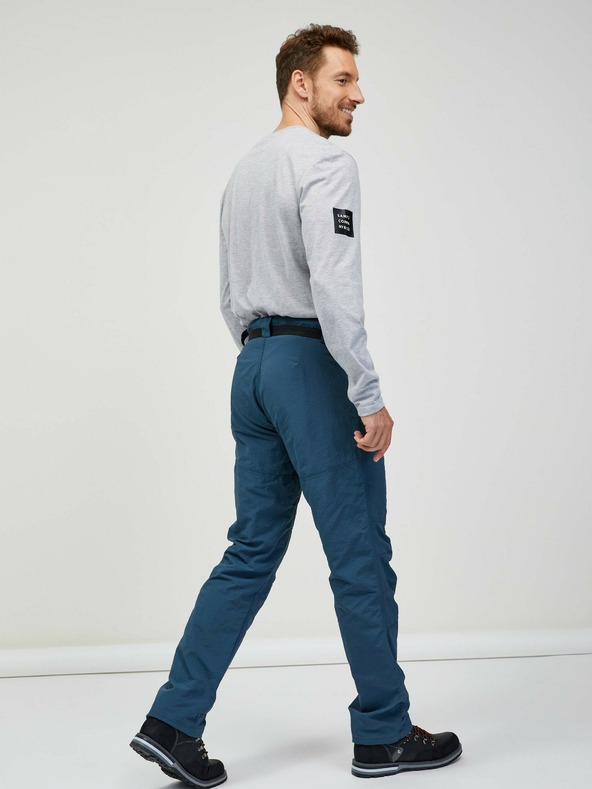 Sam 73 Blaue Herren-Skihose mit Gürtel SAM 73 Ikanto