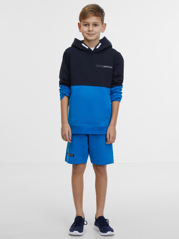 Sam 73 Blaues Jungen-Sweatshirt SAM 73 Chip