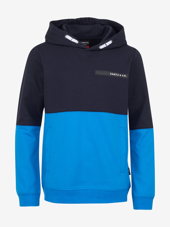 Sam 73 Blaues Jungen-Sweatshirt SAM 73 Chip