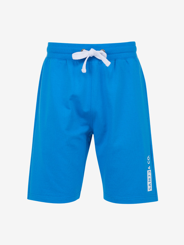 Sam 73 Blaue Herren-Sweatpants SAM 73 Juan