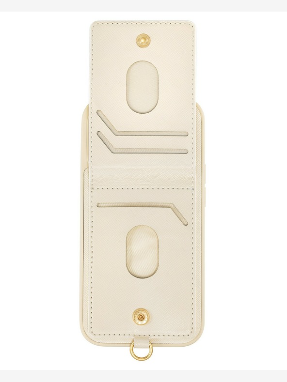 Anne Klein Anne Klein Hülle in Creme für das iPhone 14 Pro Max