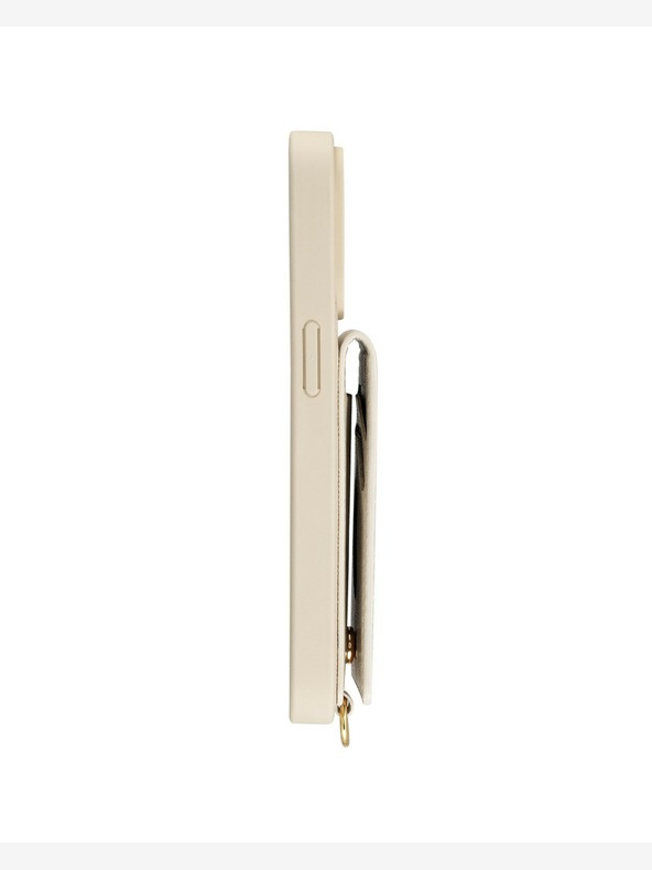 Anne Klein Anne Klein Hülle in Creme für das iPhone 14 Pro Max