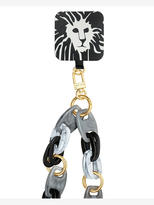 Anne Klein Kunststoff-Kreuzkette für Anne Klein WK4020BKGY Mobiltelefon
