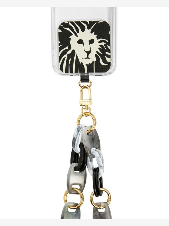 Anne Klein Kunststoff-Kreuzkette für Anne Klein WK4020BKGY Mobiltelefon