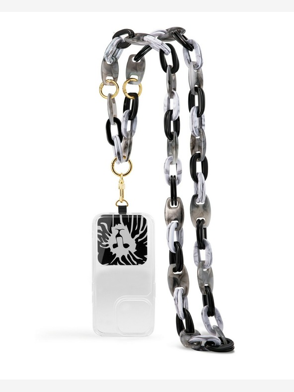 Anne Klein Kunststoff-Kreuzkette für Anne Klein WK4020BKGY Mobiltelefon