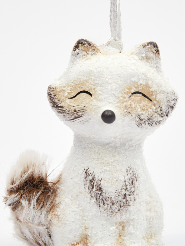 Kaemingk Weißer Weihnachtsschmuck Kaemingk - Fuchs