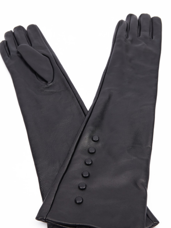 Orsay Schwarze lange Damenhandschuhe ORSAY