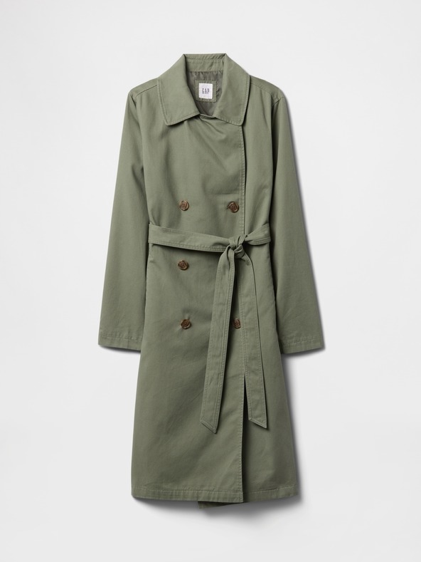 GAP Damen Baumwoll-Trenchcoat GAP