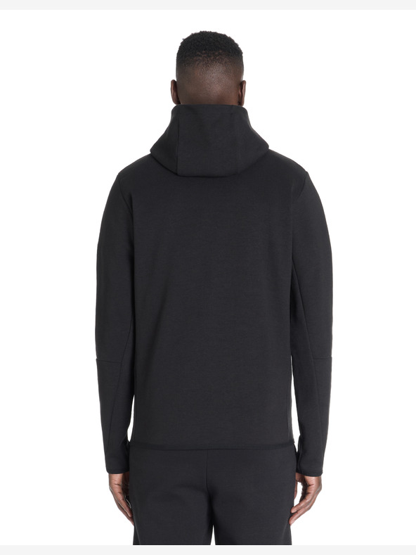 Celio Schwarzes Herren-Kapuzensweatshirt mit Reißverschluss Celio Lenewyoke