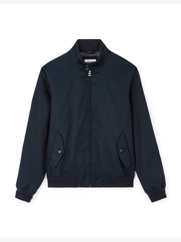 Celio Dunkelblaue Herrenjacke Celio Lucoton