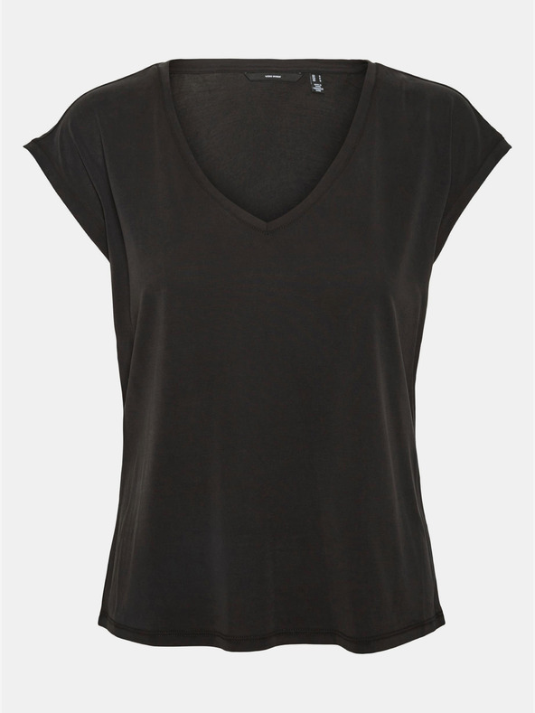 Vero Moda Schwarzes T-Shirt VERO MODA Filli