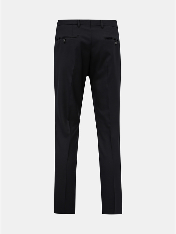 Jack & Jones Schwarze Slim Fit Anzughose aus Wollmischung Jack & Jones Solaris